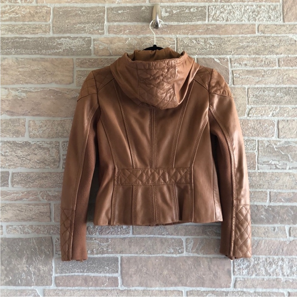 Michael Kors Quilted Leather Jacket - Picture 3 of 8